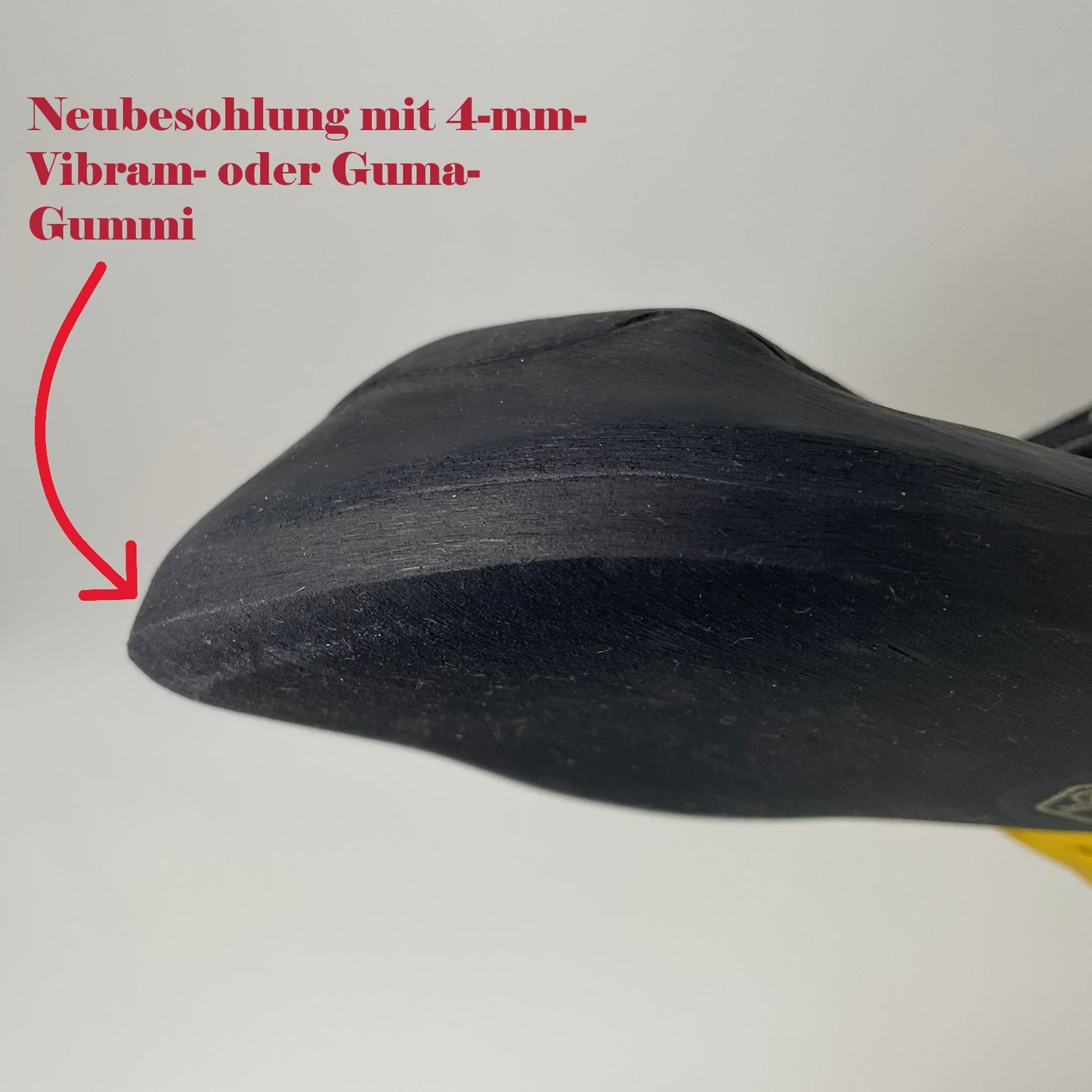 Kletterschuhe mit neuer Besohlung 3