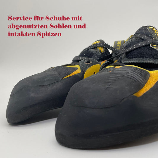 Kletterschuhe mit neuer Besohlung 2