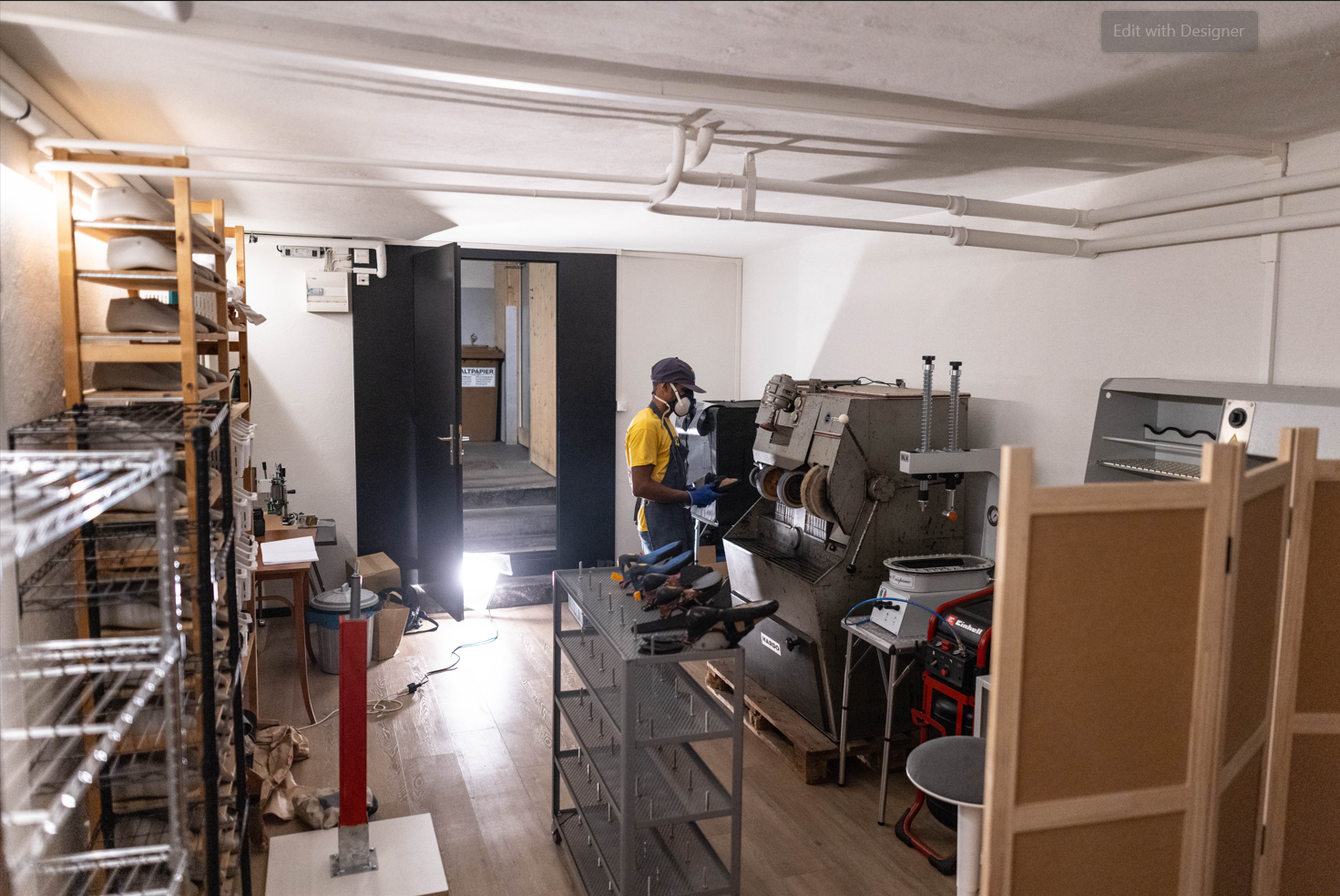 Kletterschuh-Schuhmacher Werkstatt 3