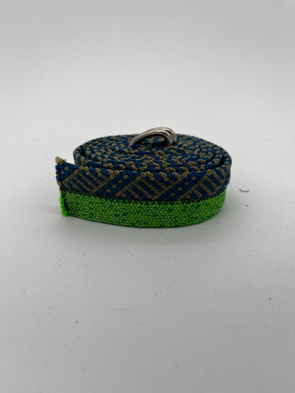 Blue and Green Rope Belt