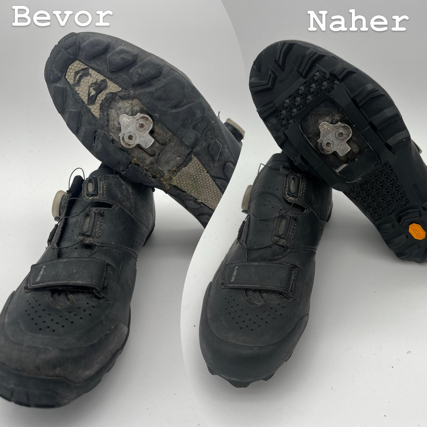 Vibram Flow Genius (Mountainbikeschuhe Neubesohlung)